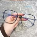 2021 new glasses women's Korean black frame glasses women's anti blue light spectacles frame fashion eyewear. 