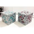 Minecraft Light-up Square Diamond Ore LED Light Toys as Xmas Gifts. 
