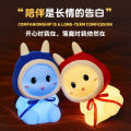 HGJ-29 auspicious jade rabbit silicone lamp bedroom bedside lamp baby feeding night light eye protection children's sleep. 