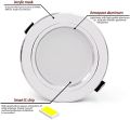 7W SMD Down Ceiling Light Pack – SK Lighting Aluminum Body with Heat Absorption | Energy-Saving 3/4 Inch LED Downlights | Available in Packs of 10, 20, 30, 50, 100 | High-Quality White Daylight Illumination. 