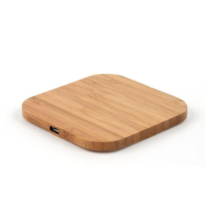 Qi Wireless Charger Wood Pad For iPhone 8/iPhone 8 Plus/iPhone X