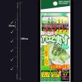 Saltwater Luminous Fishskin String Hooks Baitiao Fishing Sardine Mackerel Pesca Feather Lures Biomimetic Chain Hook Artificial Feather Bait Feather Fishing Hook Shrimp Skin Hook Artistic Fishing Lures. 