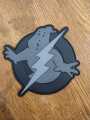 Pvc Rubber logo patches hook & loop velcro. 