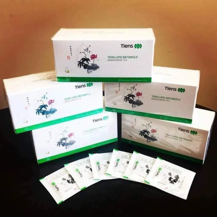 Complément Alimentaire Tiens Tè Metabolico Lipidi - 60 Sachets (Équilibre Métabolisme)