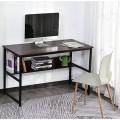 Gaming Table | H-shape table | Office Table | Desktop Table With Book Shelf | Office Desk | Book Shelf | Laptop Table | Computer Table | Study Table | Writing Table | Gaming Table | workstation table with metal powder coating 18 gauged frame. 