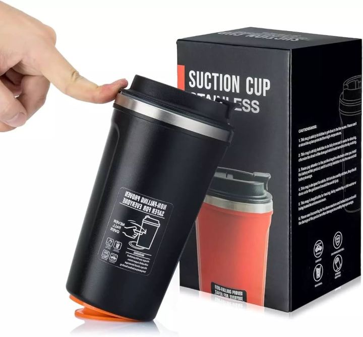 Mighty Mug Travel Mug 'The Mug That Won'T Fall Over' Thermos In White
