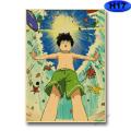Anime Mob Psycho 100 Poster Retro Kraft Paper Posters and Prints Anime Decor Wall Stickers Home Room Bar Decorative Painting. 
