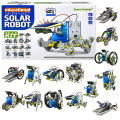 14 in 1 Educational Solar Robot - Multicolor. 