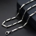 Stainless Steel Gold Plated Rice Chain Silver galaxy gem. 