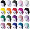 Pack 0f 16 Tube Hijab Caps - Muslim Hijab Caps for Girls and Women - Available in 16 different colors. 
