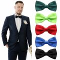Adjustable Classic Men's Bow Tie Necktie Tuxedo Novelty Wedding Business Bowtie. 
