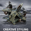 Car Air Freshener - Military Camouflage Fighter Air Jet Propeller Rotating - AC Ventilation Grill Mounting Interior Accessories - Aroma Diffuser Purifier Fragrance Aromatherapy - Perfume with Essential Refill Oil long lasting 2024 Air Intake. 