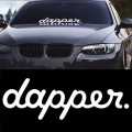 Creativity Car Stickers Dapper PVC Sticker For Car Window Front Windshield  Rear Windshield Body Decoration car sticker Car accessories decoration Car Stickers Sports Styling Auto Racing Decoration Accessories Funny Car Sticker Stickers Vinyl Car. 