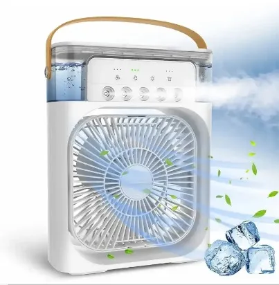 Portable%20Air%20Conditioner%20Fan,%20Personal%20Mini%20Small%20Evaporative%20Air%20Cooler%20Desktop%20Cool%20Mist%20Humidifier%20with%207%20Colors%20LED%20Light,%201/2/3%20H%20Timer,%203%20Speeds%20&%203%20Spray%20Modes%20for%20Room%20Office%20Home%20Travel%20(10%20Inch)%20-%20Image%202