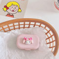 Sanrioed Kawaii Anime Kuromi My Melody Cinnamoroll Contact Lens Case Travel Kit Easy Carry Mirror Lenses Box Container Gift. 