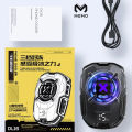 MEMO DL16 Mobile Phone Radiator Phone Cooling Fan Case Cold Wind Handle Fan for PUBG Mobile Gaming Phone Cooler Phone Cooling Fan Case. 