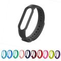 Multiple colors Straps For Mi Band 4 Straps / Mi band 3 Straps  / M4 Straps / M3 Straps Multiple colors Strap. 