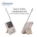 -50°C to 300°C Wide Measurement Range, Stainless Steel Probe, C° / F° Selectable, Data Hold, Maximum / Minimum Temprature For Food . Kitchen , Thermometer. 