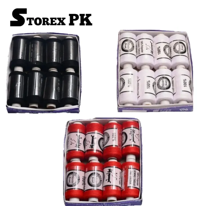 100%20%25%20Polyester%20Pack%20of%2010%20White%20Sewing%20Thread%20Best%20for%20Suite%20Stitching%20-%20Image%204