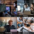 Jmary MC-PW8 Professional USB Microphone For Podcasting, Gaming, Streaming, Recordings With Noise Reduction. 