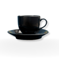 Cups for Tea - Ceramic Cups for Tea with Saucer - Cups for Tea Pack of 6 Stylish Bone China - Tea Cups Set of 6 - Tea Cup with Saucer  - Cup Set of 6 for tea - Tea Cup Set - Cup and Saucer Set - Classic Ceramics - 200ml capacity. 