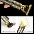 Vintage T9 Dragon Trimmer & Hair Clipper | Stainless Steel Blade | 4 Combs | Lubrication Oil. 