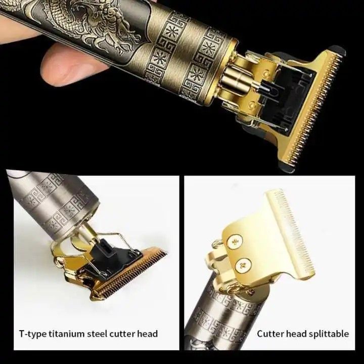 Vintage%20T9%20Dragon%20Trimmer%20&%20Hair%20Clipper%20%7C%20Stainless%20Steel%20Blade%20%7C%204%20Combs%20%7C%20Lubrication%20Oil%20-%20Image%205