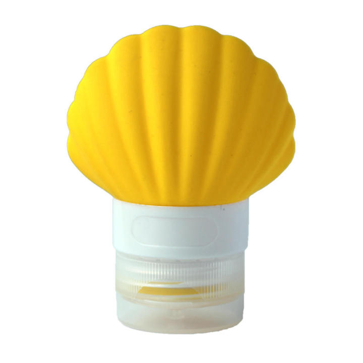 -shaped silicone travel set outdoor shampoo shower