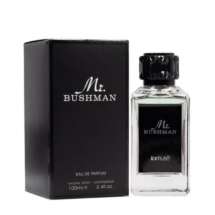 Mr. Bushman For Men Eau de Parfum, 100ml