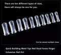 5pcs/Set Poly gel Nail Kit - Quick Building Polygel Extension Nail Kit. 