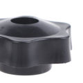 5pcs M4/5/6/8/10 Plum Hand Tighten Nuts Handle Thread Mechanical Black Thumb Nut Encounter. 