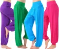Women casual harem pants high waist dance pants dance club wide leg loose long bloomers trousers plus size. 