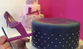 Cake Applicator for Cake Decorating Tool with 10g pearl balls for Cake Decoration. 