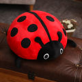 Yfashion New Hot cute plush oy soft creative ladybug ladybird insect hold doll pillow cushion novelty ldren birthday christmas ift. 