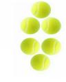 Pack of 6 - Tennis Ball - Yellow. 