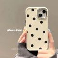 Sangzhi Same Style Polka Dot Apple 14 Phone case iphone13promax1211 Anti-Fall xs/xr All Inclusive 7/8p. 