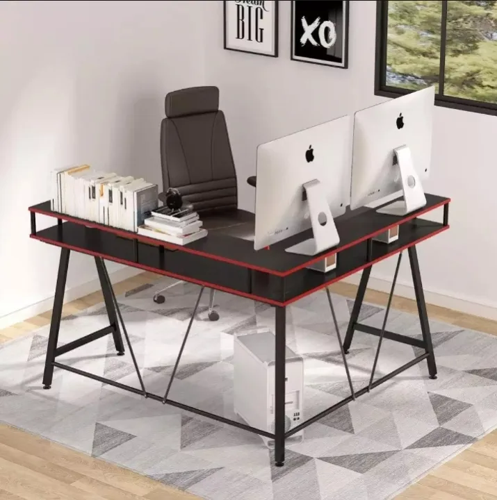 L-Shaped%20Desk%20with%20Shelf,%20Corner%20Computer%20Gaming%20Desk%20with%20Monitor%20Stand%20for%20Home%20Office%20and%20Gamer,%20Large%20PC%20Laptop%20Study%20Writing%20Table%20Workstation%20-%20Image%204