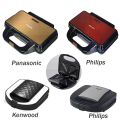Sandwich Maker Kenwood Portable Sandwich Maker 750 Watt Non stick plates 4 slices sandwich maker Easy In Use Toaster Jumbo Non Stick Bread Maker. 