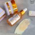 SL Basics Saffron Set - Gold And Saffron Serum - Saffron Glow Cream - gold and saffron serum with the saffron glow cream.. 