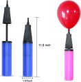 Balloon Pump Double Action Heavy Duty Manual Hand Balloon Blower Inflator Air Pump (Multi-Color Pump). 