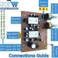 TEA2025 2.1 Channel 6W+6W+10W Audio Amplifier Board. 