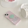 QiaQia Mermaid Princess Milk Shake Powder Cute for iPhone 15/13pro/14Promax Apple 12/11/7Plus/12Mini Phone Case Hard Case. 
