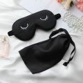 【Happier】 Silk Sleeping Dream Eye Mask Sort Band For Girl Boy Imitation Silk Cute Eye Night Cover Bandage Travel Health Smooth Eyeshade. 