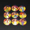 Ash Ketchum Pokemon Tazos 1 Generation NO.1-151 Collection Pikachu Taps Card Games Tazos Pokemon Pogs Strokes Porta Cup Mug. 
