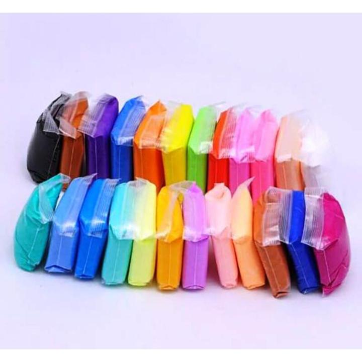 Pack of 12 Play dough Super Light Soft Polymer Clay Modelling Clay