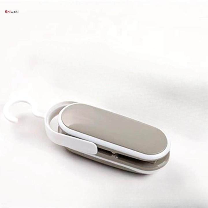 Small Bag Sealer Chips Bag Sealer with Cutter Handheld Bag Sealer 2 in 1 Heat Sealer for Candy Bag