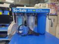 SoSafe Triple Water Purifier Filter System UV-2000S, 3 Stage|Sediment, PPF, PPYarn|CTO, GAC, Activated Carbon, DPC, Chlorination| Ultraviolet Lamp Removes Bacteria.. 