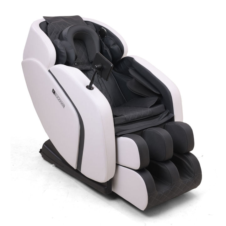 JC Buckman IndulgeUs Massage Chair with Hip Massage, Back Heat Massage, Zero Gravity and Smart LCD Touch Screen