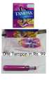 Tampax Tampons Plastic Applicator - Regular 1/5/10 Pcs. 