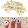 100 pcs Paper Self-Adhesive Size Labels for Clothing Garment Sticker tags Size Label XS/S/M/L/XL. 
